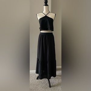 Two piece crop top and skirt set - Never Worn